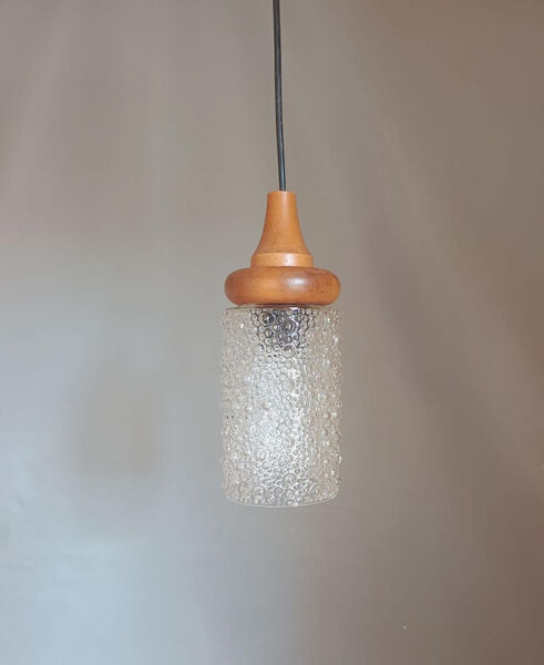 Vintage kuplalasivalaisin DDR – 60/70-luku