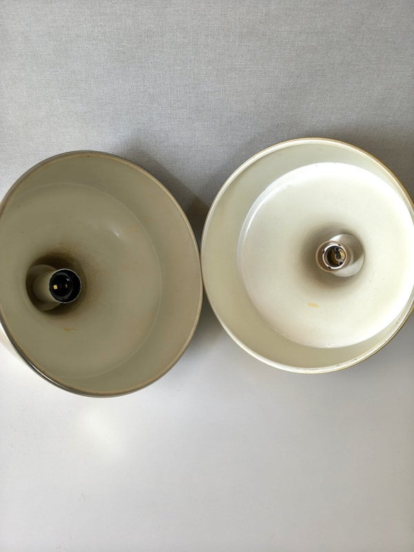 Vintage kattovalaisimet, kulta (2 kpl)